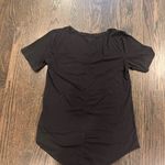 Babaton Aritzia Black Fitted Short Sleeve T-Shirt Photo 4