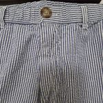 Chubbies  Classic Seersucker Striped Chino Shorts Women's Size Medium Blue White Photo 1