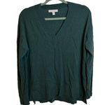 Chelsea 28 Forest Green V-Neck Sweater Photo 0