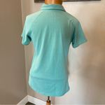 Duluth Trading Company Duluth Trading Co. Mint Green Short Sleeve Polo Top Women’s Size Small Photo 2