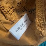 Anthropologie  Eze Sur Mer Marigold Eyelet Lace Top Size S Photo 4