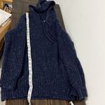 Aerie  Sweater with Hood Blue Size Small Photo 8