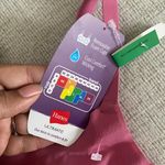 Hanes womens ultra light wire free T-shirt bra pink sz L Photo 4