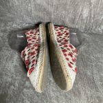 Serra  Espadrilles Size 7 Flat Slip On Loafer Boat Shoes Memory Foam Floral Photo 1