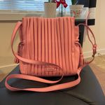 Fossil  Rayna Pleated Drawstring Bubblegum Pink Crossbody Bag Photo 2