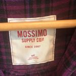 Mossimo purple plaid button down shirt S Size undefined Photo 4