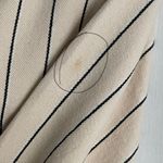 River Island  Cream and Black Striped Bomber Jacket Photo 7