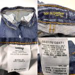 Levi's Levi’s Too Super Low Skinny Denim Blue Jeans Ladies Size 7M 29 x 30 Photo 13