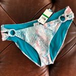 Isabella Rose Ring Side Hipster Bikini Bottom NWT L Blue Size L Photo 1