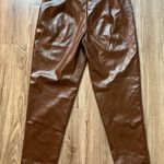 Princess Polly Faux Leather Love Club Pants Brown Size 10 Photo 10