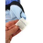 Nike pro capri activewear leggings size small blue black and gray pattern 21” in Photo 5