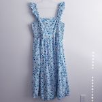 Draper James  Floral Ruffle Tier Midi Cottage Core Midi Dress Photo 7