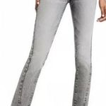 Good American Women’s Grey Slim Strait Jean High Rise Slit 8/29 Photo 0