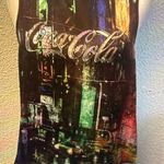 Coke Jeans Cityscape Cut Out Tank Top Black/Purple M Coca Cola ATL Collectible Black Size M Photo 0