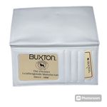 Buxton Womens Leather Wallet Purse Crossbody Handbag Clutch White Photo 2