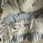ZARA  Shorts Striped blue and white Photo 1