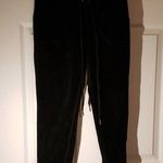 Betsey Johnson  black velour pants. (#01001) Photo 0