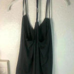 Socialite  black braiding tank sz S NWT Photo 2