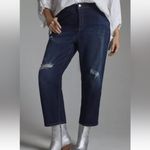 Anthropologie Pilcro The Borrowed High Rise Distressed Boyfriend Denim Jeans 29 Photo 3
