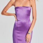 Retrofête Retrofete Women’s Lucinda Cowl Neck Dress in Orchid Purple Sz M Photo 6