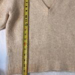 Fifteen Twenty Bennet Shirred Short Sleeve Sweater Sand Color Size Medium Photo 7
