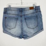 BDG  Light Wash Slouchy Boyfriend Denim Shorts Photo 3