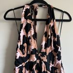 DVF for Target Women's Halter Neutral Leopard Jumpsuit Photo 10