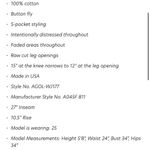 AGOLDE Jamie Jean in Skeptic High Rise Chewed Hem Photo 4