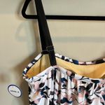 Swimsuit For All Swimsuits For All Blouson Tankini Swimsuit Top Floral 22W Photo 4