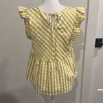 NWOT &Merci Flutter Sleeve V-Neck Top Sz M Photo 2