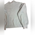 Kate Spade  Wool Blend Light Blue Sweater with Pink Snowflake S Small Photo 3