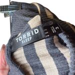 Torrid Sleep Striped Ribbed Jogger Pants Lounge Sleepwear Women Size 3 Black Tan Photo 1