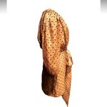 4si3nna Alora Shimmer Polka Dot Minidress In Gold and Black size S NWOT Photo 8