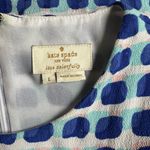 Kate Spade Blue Island Stamp Double Layer Tank Top Blouse Viscose $228 Coastal Photo 1