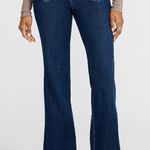 EXPRESS 70s Flare Mid Rise Jeans Size 10 New Photo 0