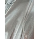 Vintage Ilise Stevens Light Pink Satin Prairie Style Long Robe Photo 7