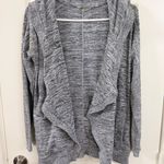 Athleta  Marled Gray Blissful Cadigan Sweater Photo 1