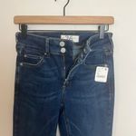 Free People NWT - Shayla Skinny Flare Jeans Deep Indigo Denim Photo 6