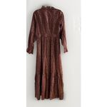Sheridan French Bird Dress Cheetah XS Boho Coastal Cowgirl Quiet Luxury Core Photo 4