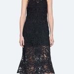 NWT Sea New York Branca Black lace dress Size 2 Photo 0
