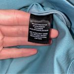 Lafayette 148 Two Way Zip Blazer Women Size 12 Designer Moto Jacket Quiet Luxury Blue Photo 5