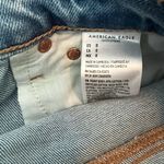 American Eagle strigid super high waisted relaxed ripped denim 6” short Photo 3