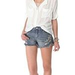 Free People  Jean Shorts size 25 Photo 0