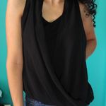Active USA black surplice tank top Photo 2