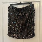 DKNY Black Sequin Skirt size M NWOT Photo 2