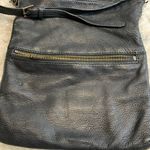 Botkier Leather Crossbody Bag Mixed Metal Black Pebbled Photo 3