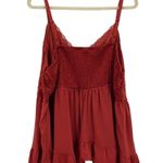 Torrid New Babydoll Crinkle Gauze And Lace Tank Top Photo 10