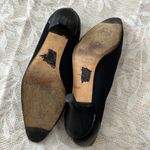 PREVATA Made in Italy‎ Black Stretch Fabric Leather Trim Kitten Heels Size 8.5 Photo 8