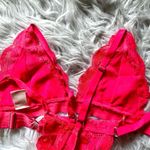Free People we are hah sistah hot pink adjustable racerback bralette size S Photo 7