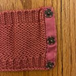 J.Crew  Factory Crochet Wool Blend Ear Warmer Pink Photo 3
